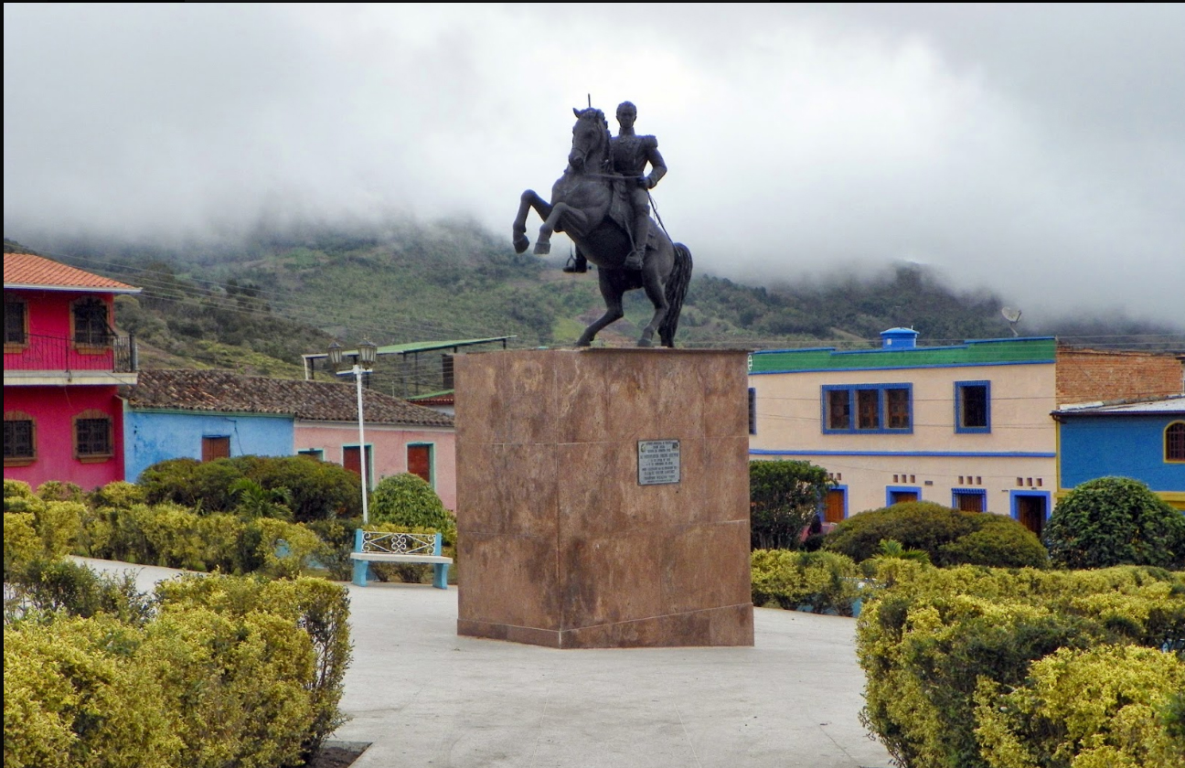 Plaza Bolívar de Queniquea