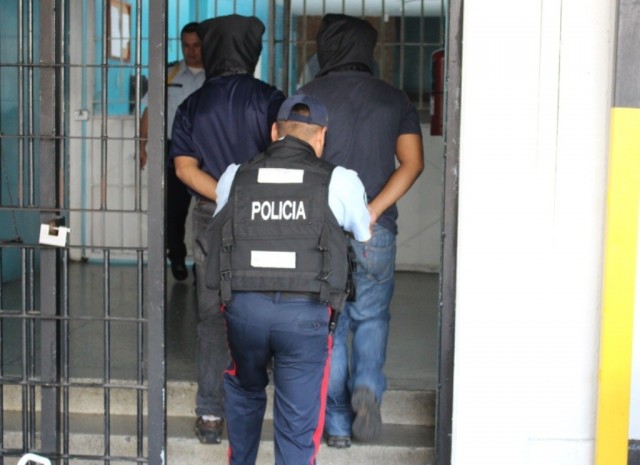 Ambos antisociales fueorn llevados al Cuartel de Prisiones de Politáchira