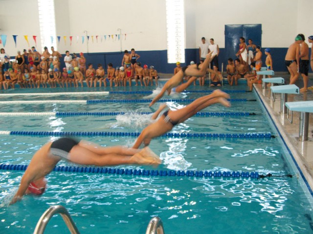 Natación Tachirense oro, plata y bronce