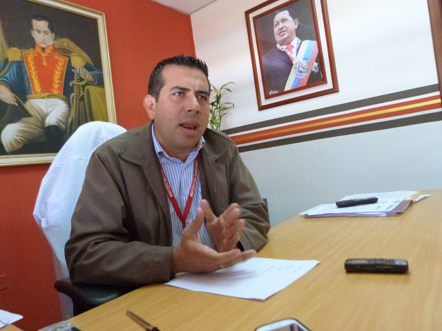 Dr. Jean Carlo Sánchez Gerente General de la Corporación de Salud del Estado Táchira
