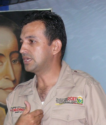 Jhoan Rosales. coordinador de la Red de Bibliotecas Públicas del Estado Táchira