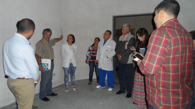 Autoridades realizaron recorrido en el área de Oftalmología