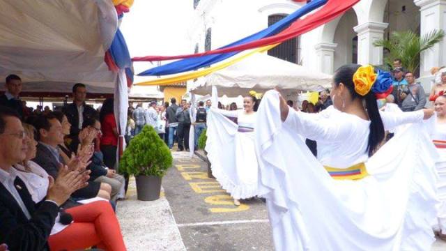 El Ballet Folclórico del Táchira ejecutó un popurrí nacionalista