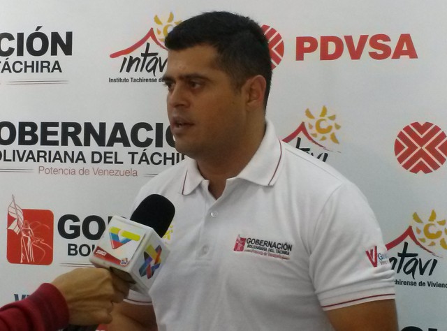 Esnell Alberto Ardila Zambrano, presidente del Instituto Tachirense de Vivienda (Intavi)