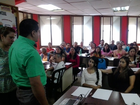 El Taller fue dictado por el profesor Octavio Méndez