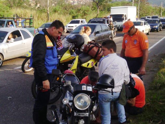 Procedimiento que realizó el personal de Protección Civil Táchira.