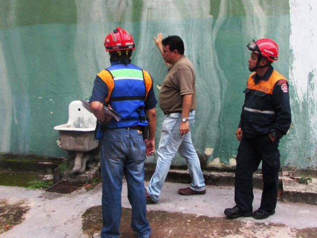 Inspección realizada por personal de de la División de Operaciones.
