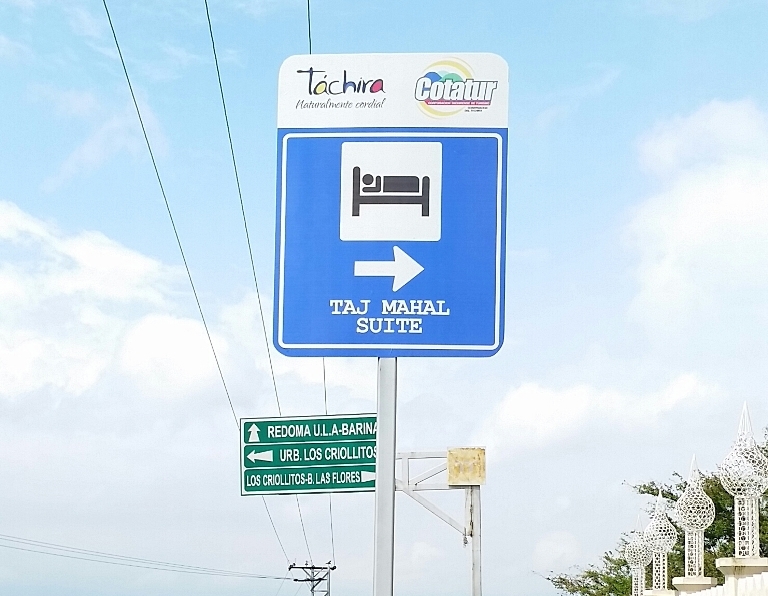 A través del proyecto de señalización se impulsa la plataforma de servicios que se ofrecen en el Táchira