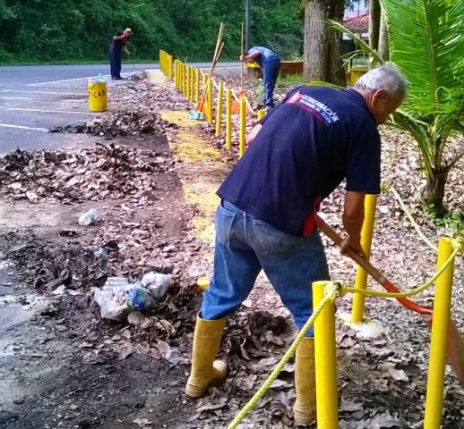 Trabajos de mantenimiento en caminerías