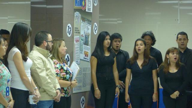 Coro de Cámara del Táchira deleitó a la familia lotera