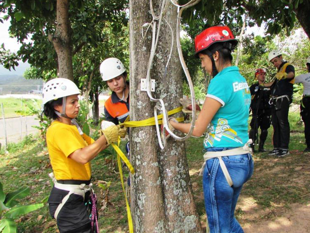 Prácticas realizadas en la sede de Protección Civil Táchira.