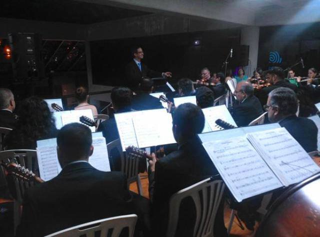 La talentosa Orquesta Típica del Táchira “Onofre Moreno Vargas”.