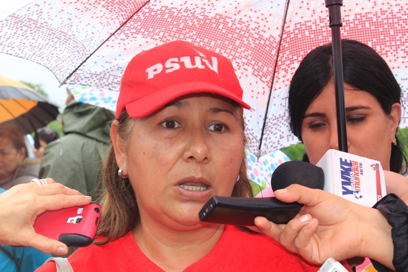 CARMEN SORAYA QUINTERO PRECANDIDATA PSUV CIRCUITO MONTAÑA