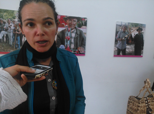 Consuelo Pérez asistente de la Casa de la Diversidad Cultural del Táchira en Capacho.