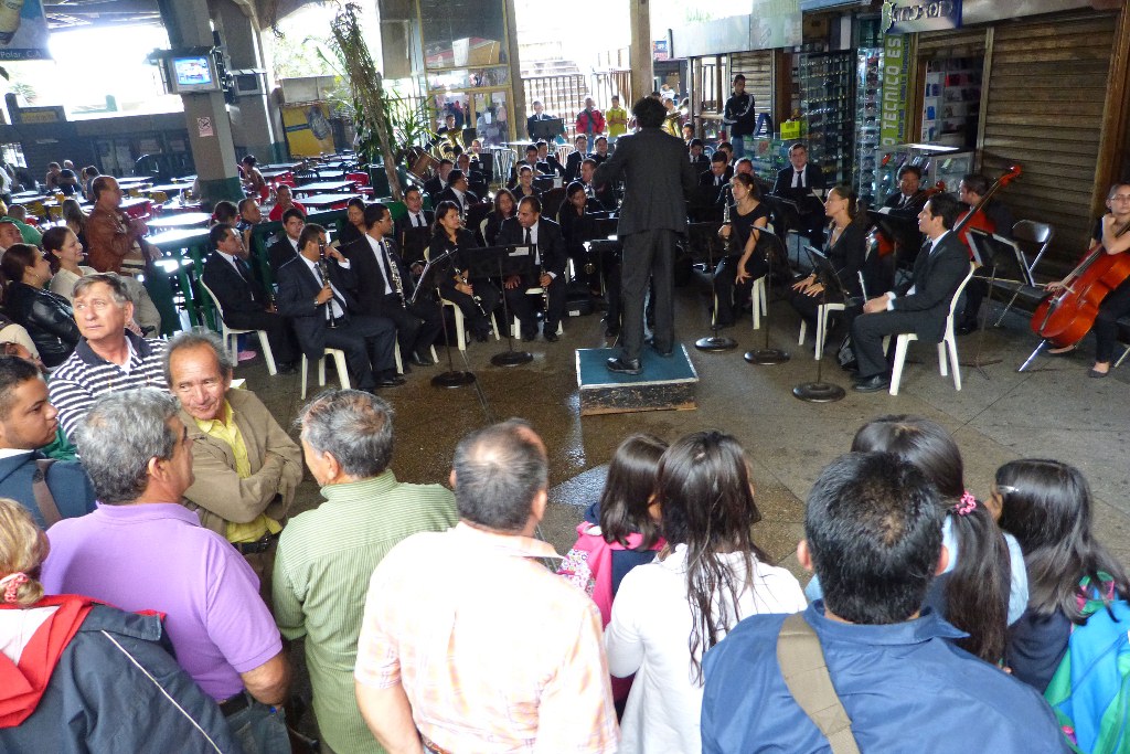 La reconocida Banda Oficial de Conciertos "Marco Antonio Rivera Useche".