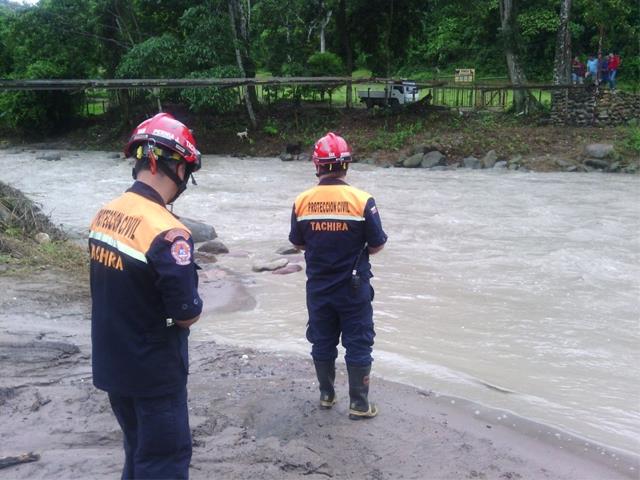 PC Táchira se mantiene alerta ante las lluvias