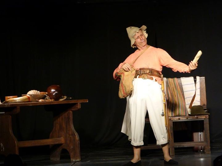 El carismático Gerardo Duque en escena