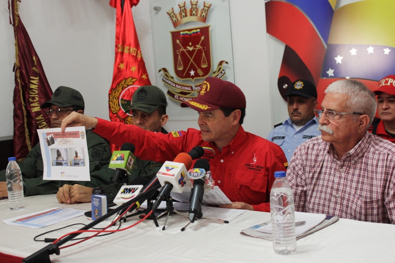 Gobernador Vielma Mora informa balance de seguridad durante el I semestre del 2015