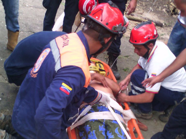 Parte de las atenciones realizadas por el personas de PC Táchira.