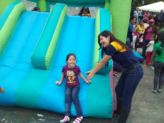 Parte de las actividades realizadas con motivo del Día Del Niño. 