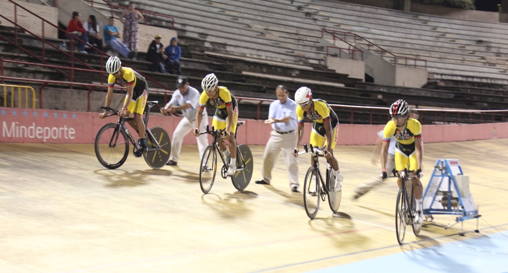 Cuarteto tachirense logró medalla de bronce en persecución por equipos Imagen: Edgar Rico P. Prensa IDT