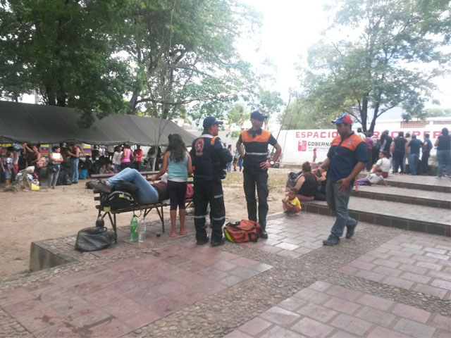 Atenciones realizadas en San Antonio del Táchira. 