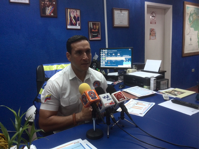Director de PC Táchira, Yesnardo Canal, manifestó que el periodo lluvioso se mantendrá hasta el mes de noviembre.