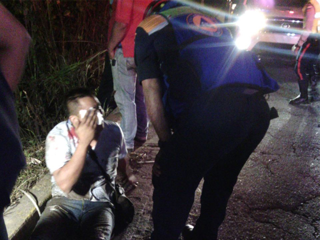 Atención realizada por parte del personasl de PC Táchira.
