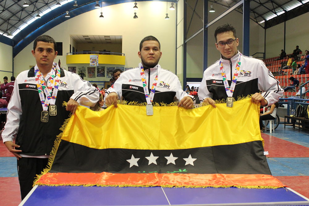 Tenis de Mesa con medalla para el Táchira Imagen: Edgar Rico P. Prensa IDT