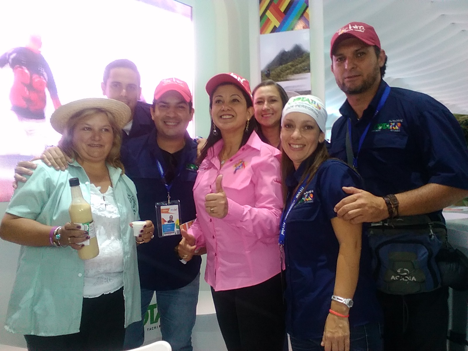 Marlenny Contreras, Ministra de Turismo, catalogó el stand tachirense como uno de los mejores de esta FITVEN 2015
