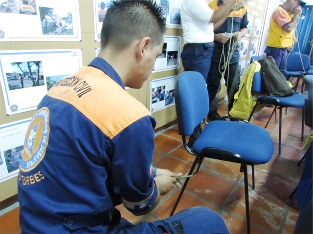 Capacitación de la actividad en la sede de PC Táchira.