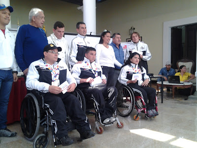 Atletas Deportes Adaptados siendo Galardonados Imagen: Edgar J. Rico / Prensa IDT