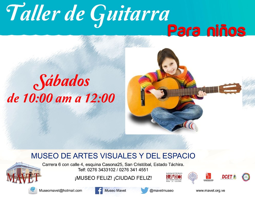 Cartel Guitarra Niños