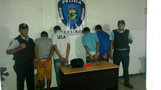 En Santa Ana sorprendieron a cuatro ladrones infraganti