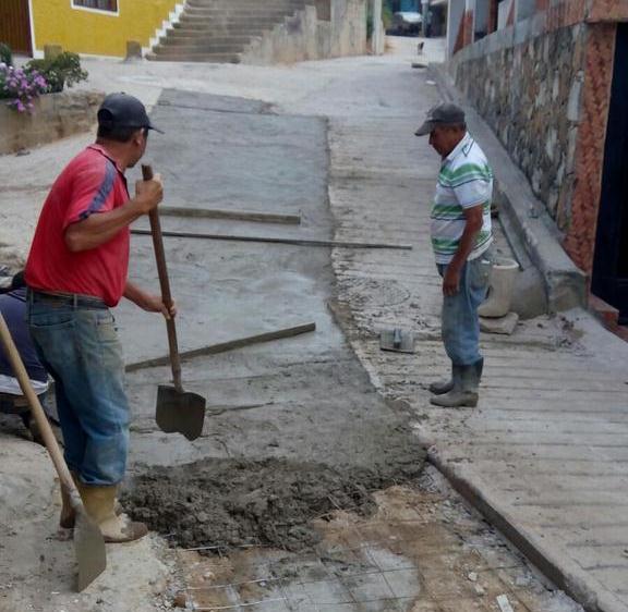 foto vaciado de concreto