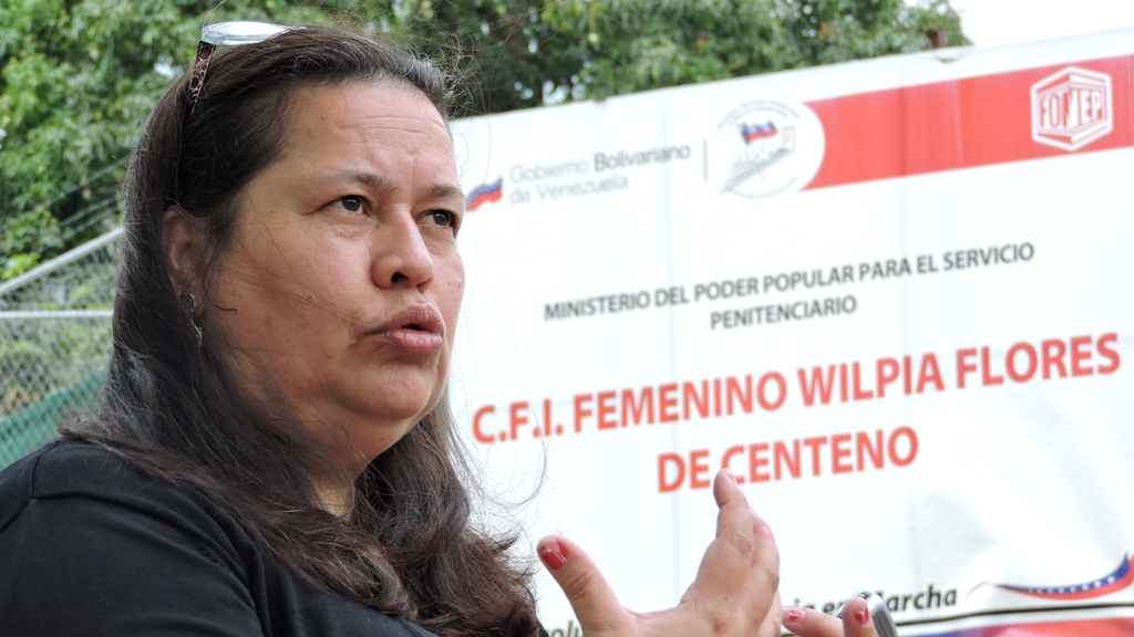 Laura Zambrano, Directora del C.F.I. Femenino Wilpia Flores de Centeno.