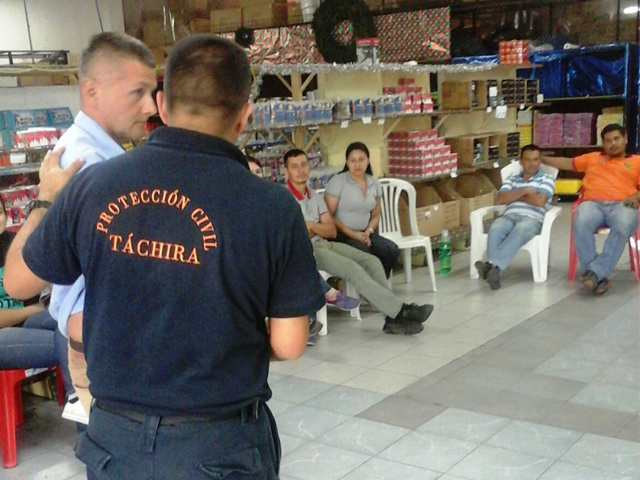 Capacitaciones realizadas por parte del personal de PC Táchira.