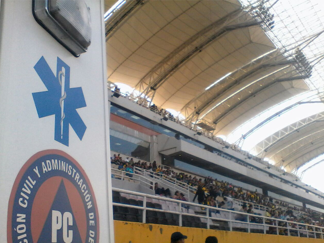Dispositivo especial para el Clásico del balopié criollo.