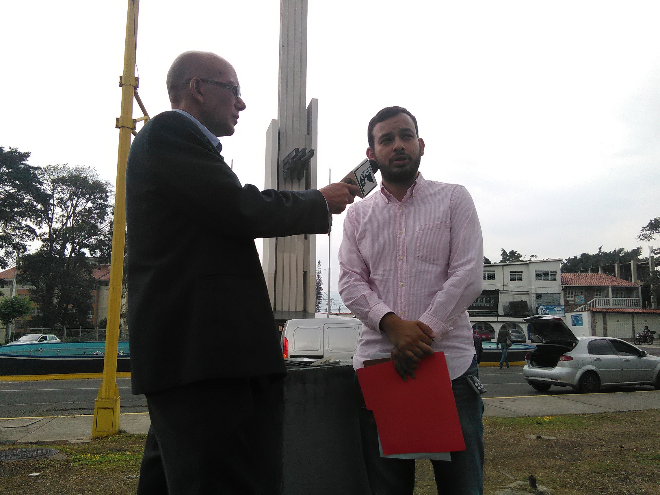 El espacio televisivo fue grabado en el Obelisco