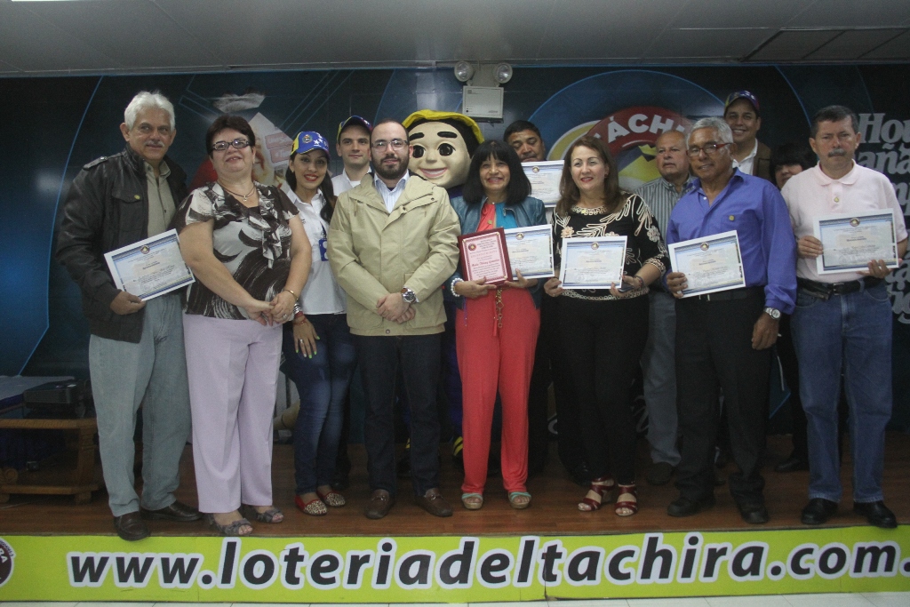 Condecoraciones Lotería del Táchira  (7)