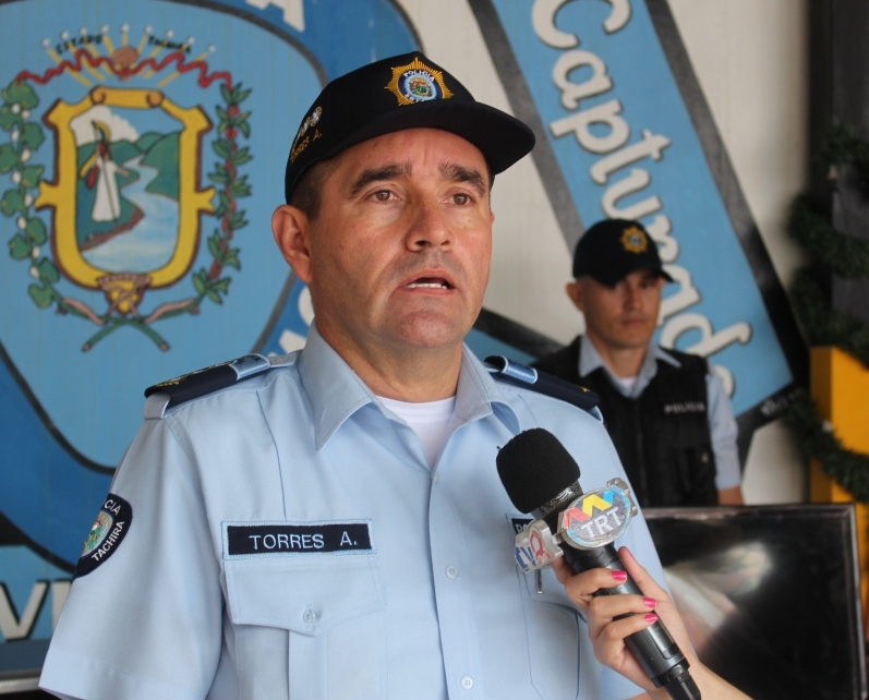 El jefe policial ofreció detalles de la detención