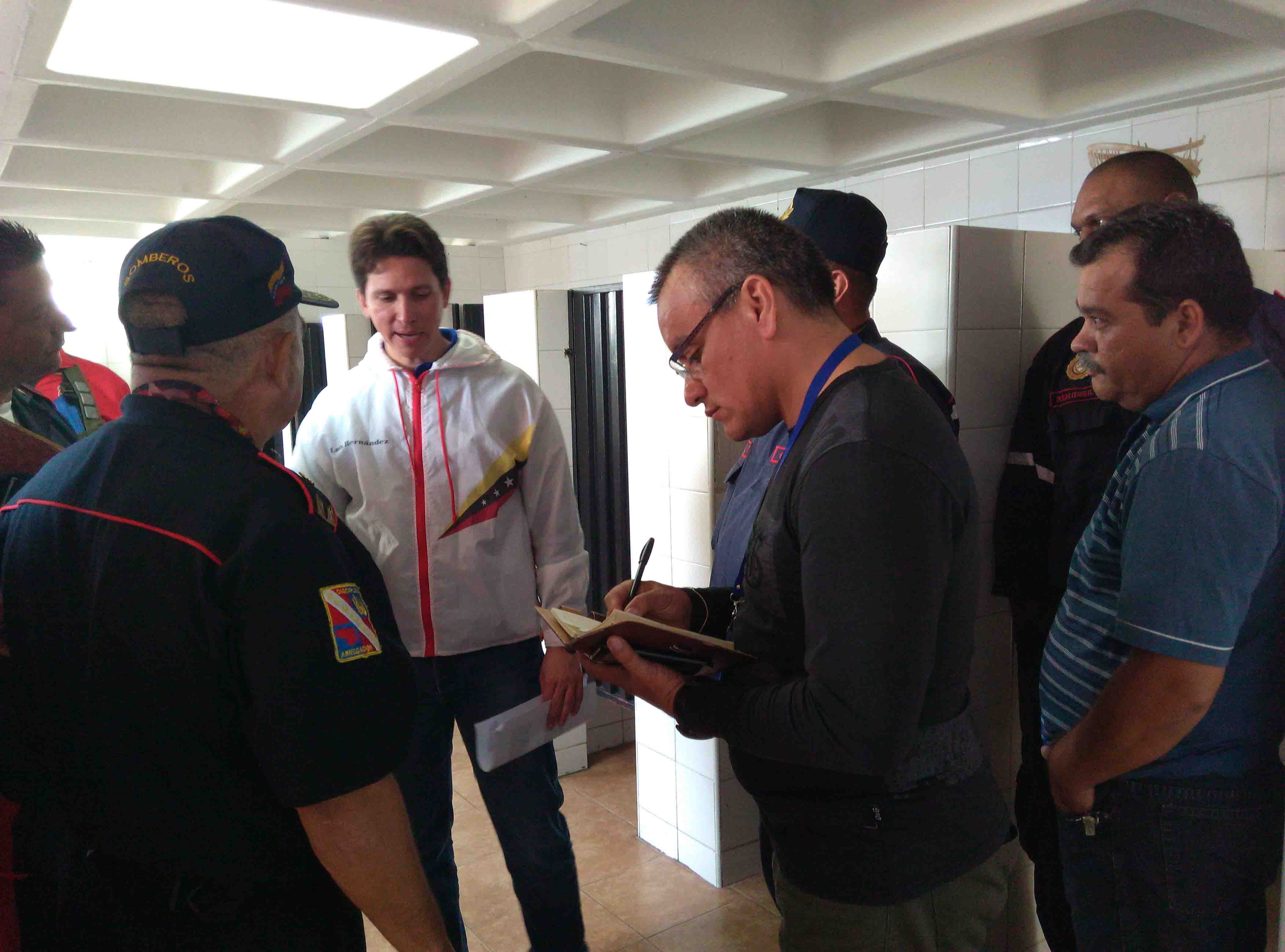 Inspección al cuerpo de Bomberos de San Cristóbal (1)