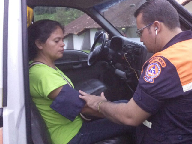 Parte de las atenciones realizadas por parte del personal de PC Táchira.