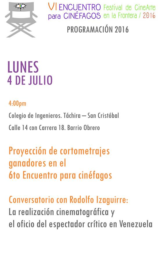 VI Encuentro para Cinéfagos (3)