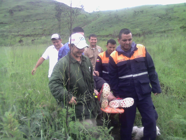 Procedimiento realizado por los funcionarios de PC Táchira.