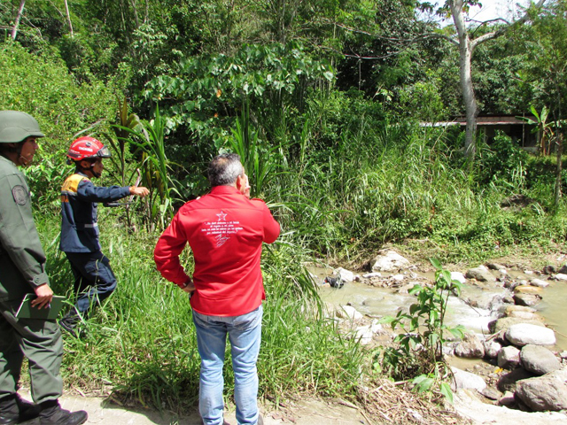 Parte de las inspecciones realizadas por parte de PC Táchira en la Troncal 005.