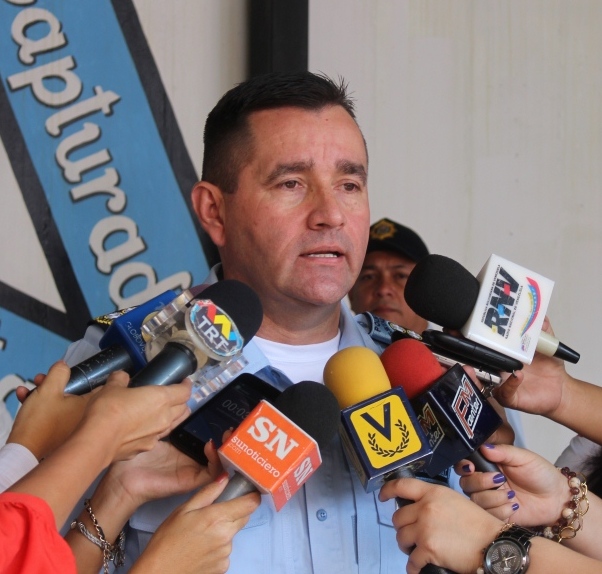 El director policial ofreció detalles de la captura de este presunto irregular