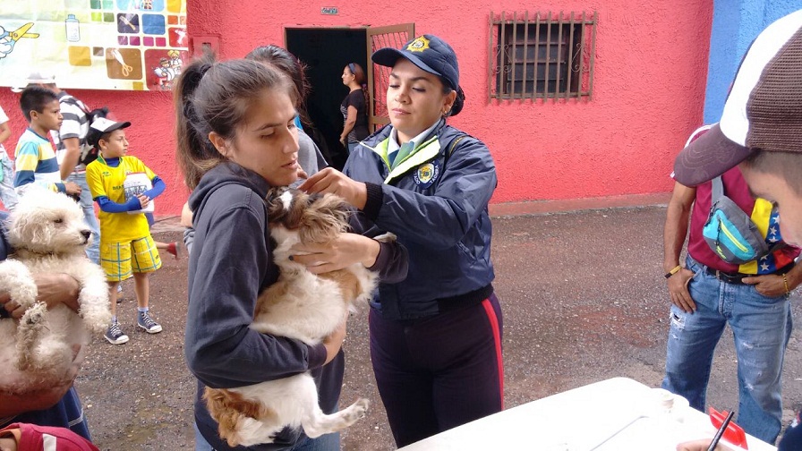 Misión Nevado estuvo beneficiando la salud de las mascotas de las familias de la zona