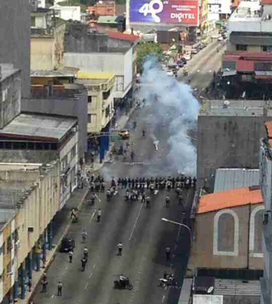 Funcionarios de seguridad evitaron  el caos en la séptima avenida