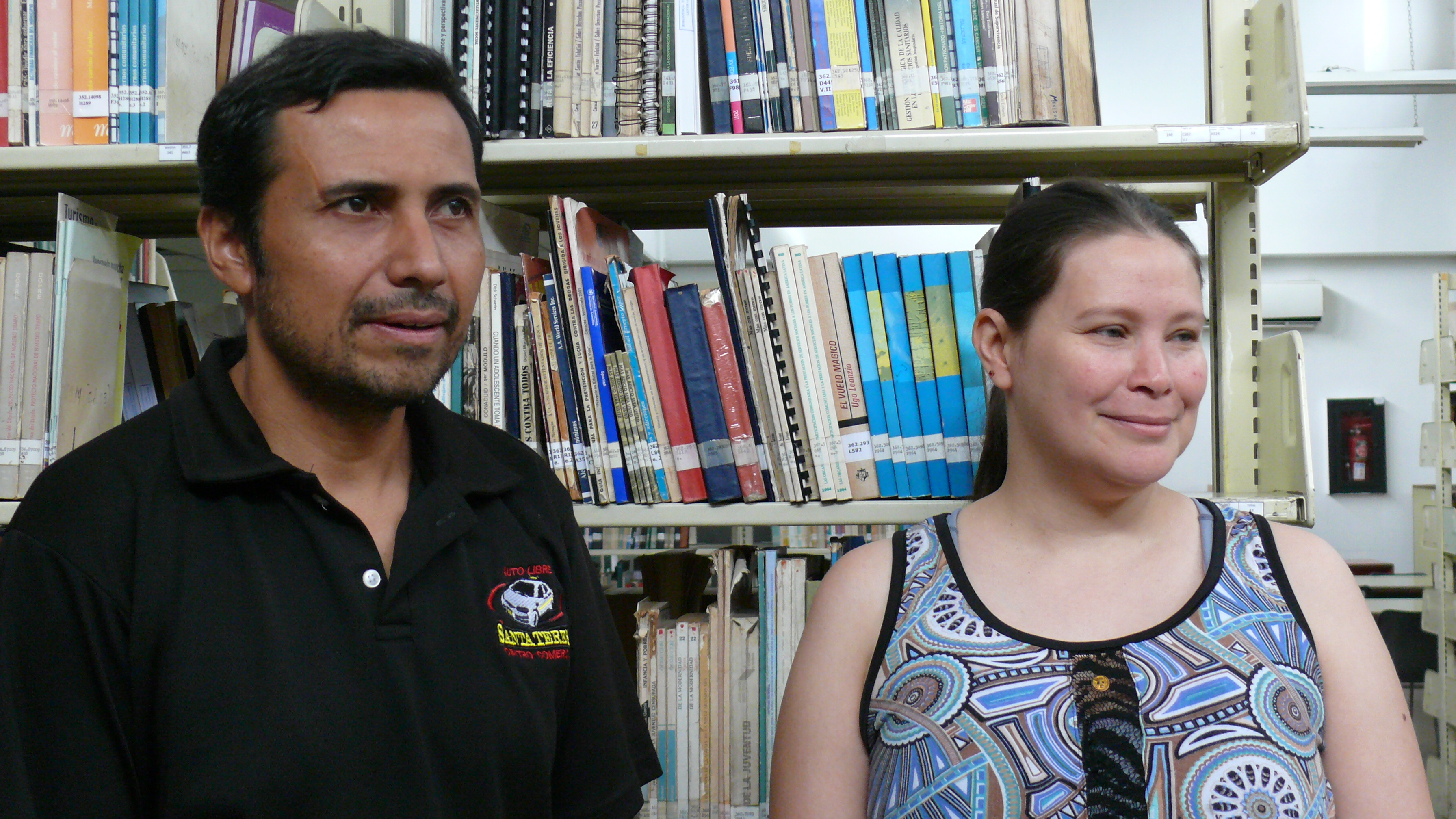 Jackon Díaz y Ángela Zapata, destacaron los beneficios que les dejó a  sus representados esta visita guiada